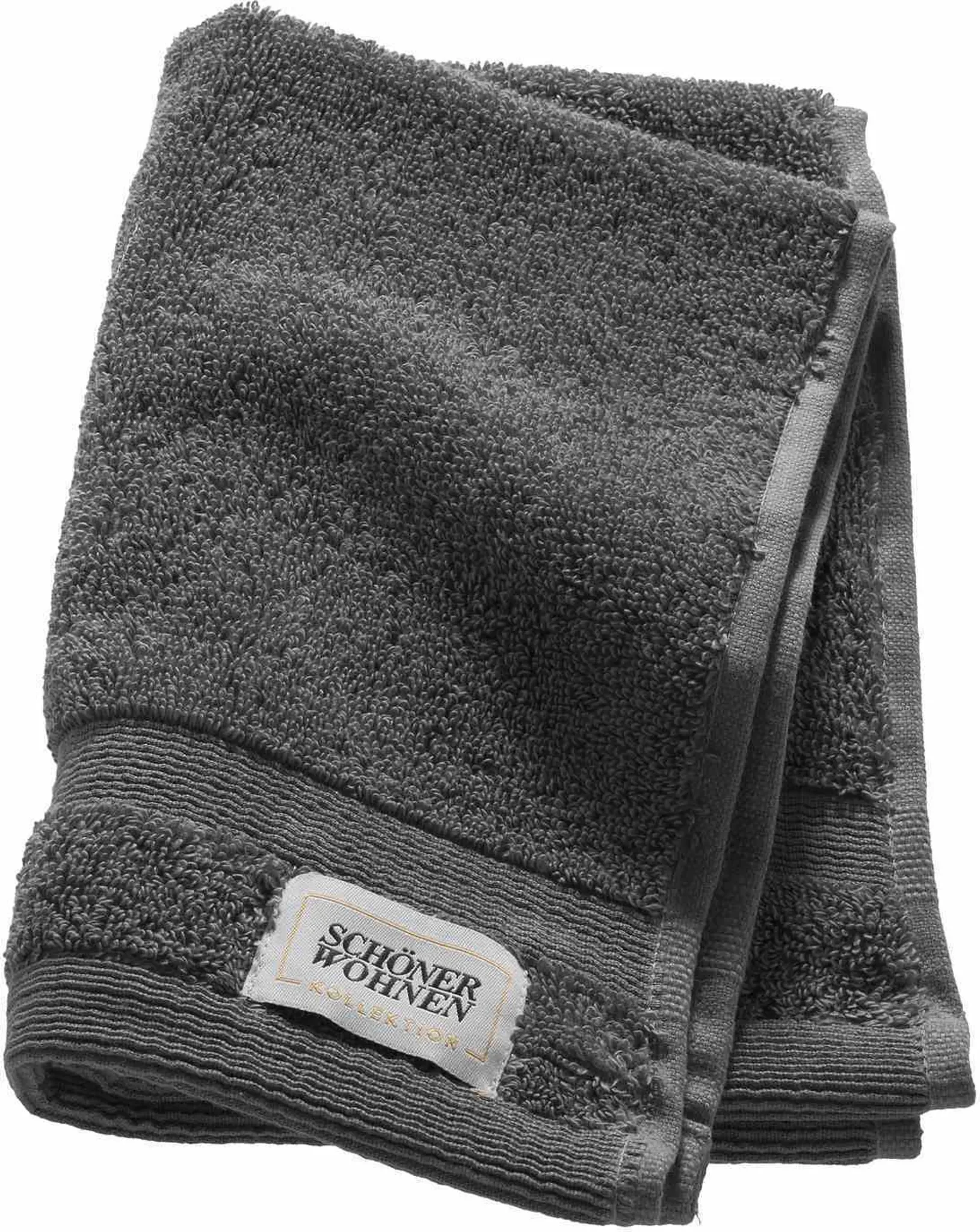 Schöner Wohnen Kollektion – Gästehandtuch „Cuddly“ 30×50 cm Grau