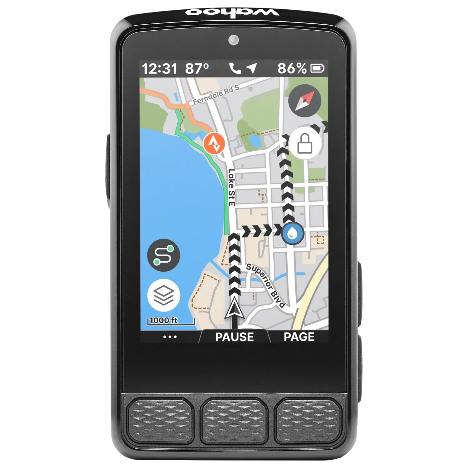 ELEMNT ROAM v3 GPS Fahrradcomputer mit Navigation