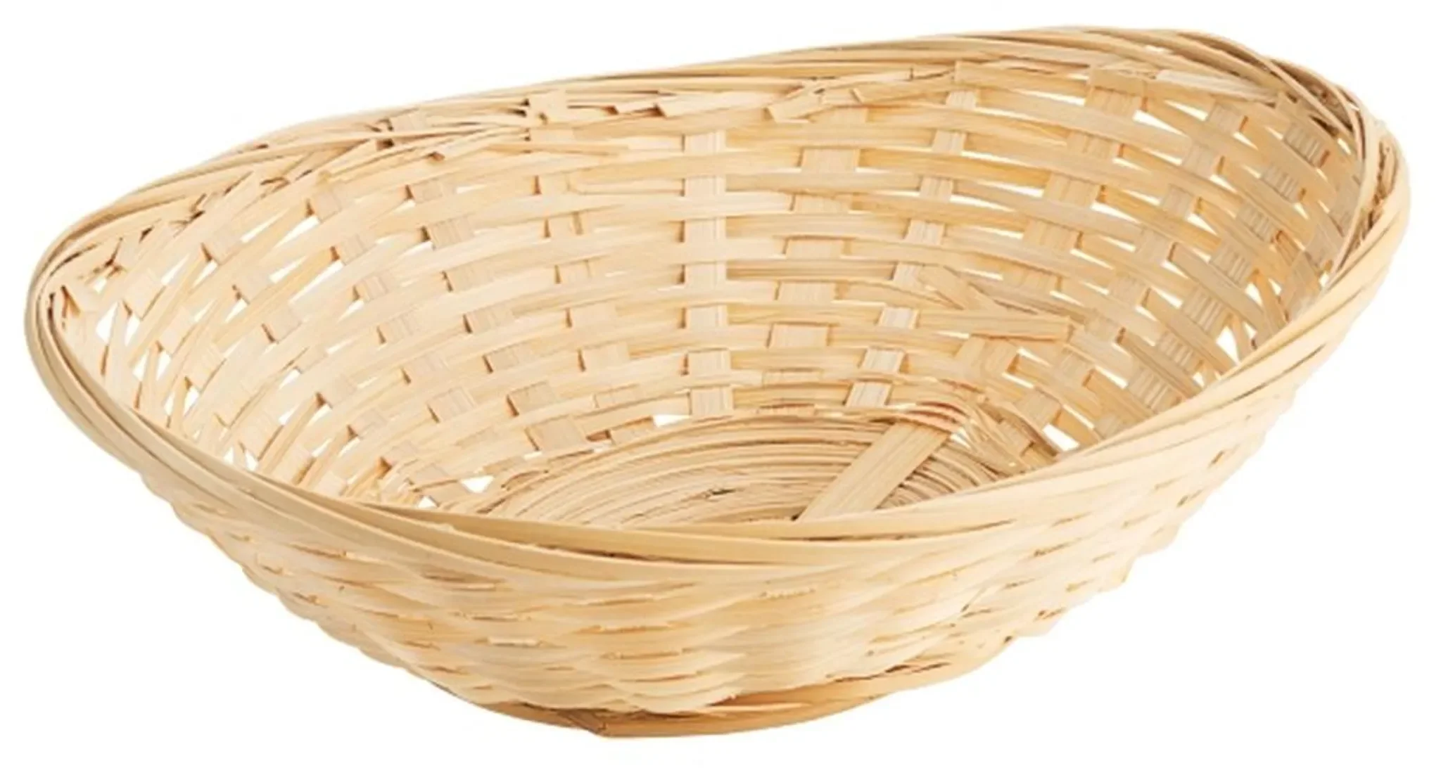 Contacto – Bambuskorb Oval 23 × 18 × 7 cm