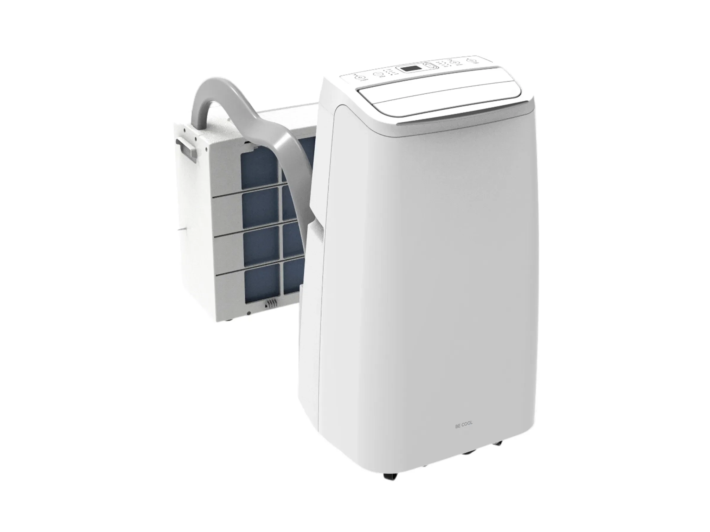 Be Cool BCPSK12KW mobiles Split Klimagerät mit WLAN Steuerung