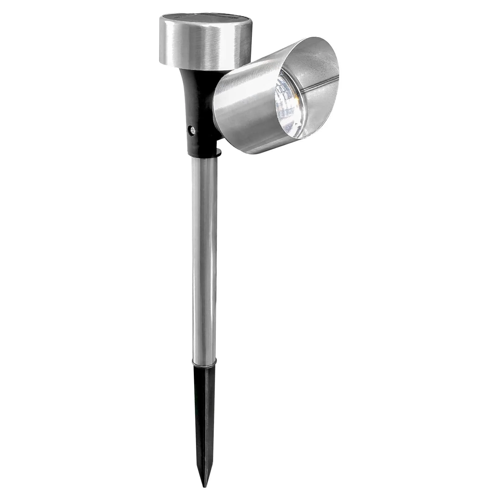 GRUNDIG LED Solar Gartenleuchte – Solarstrahler für Einfahrt & Wege