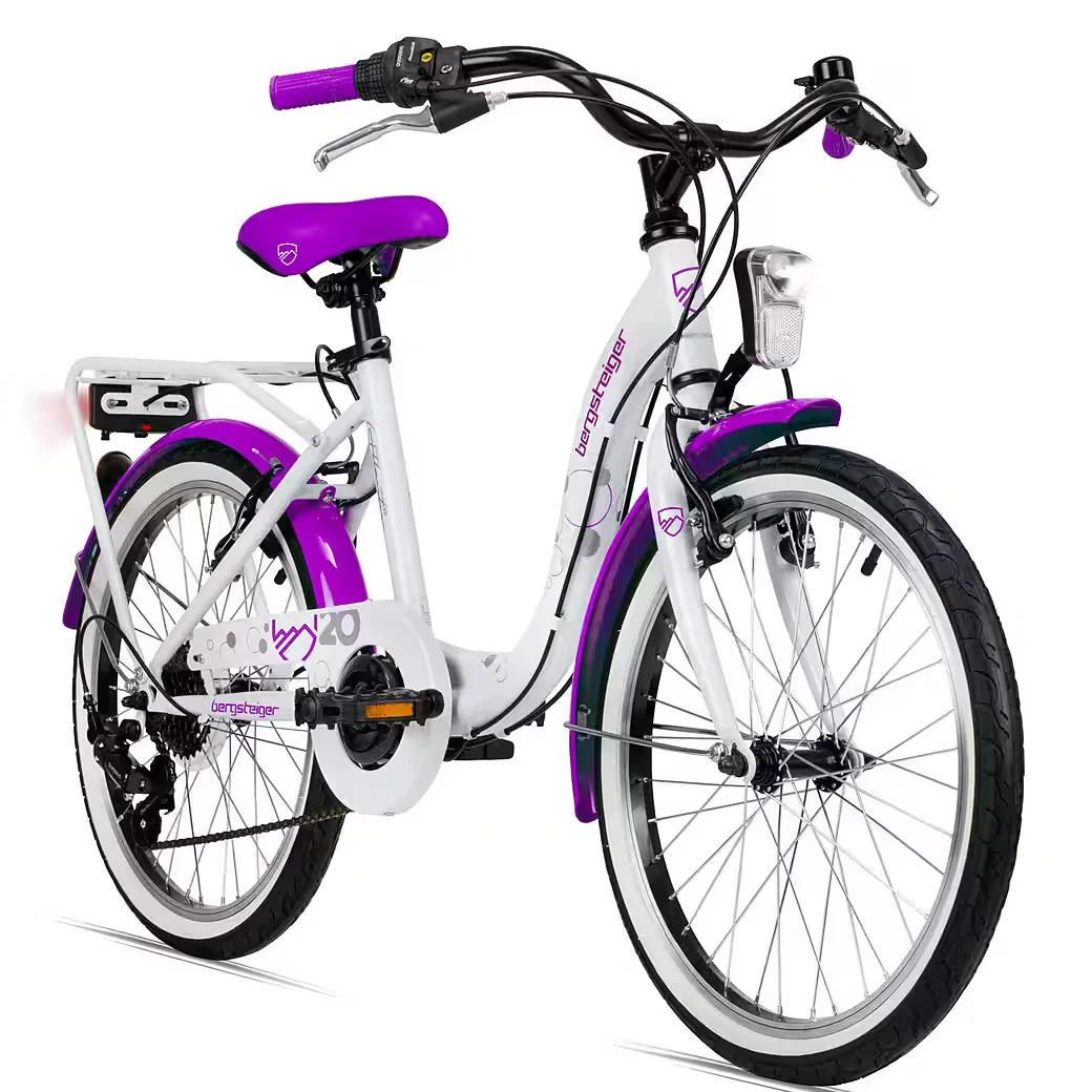 Atlantis Kinderfahrrad 20 Zoll Mädchenfahrrad StVZO 6 bis 11 Jahre