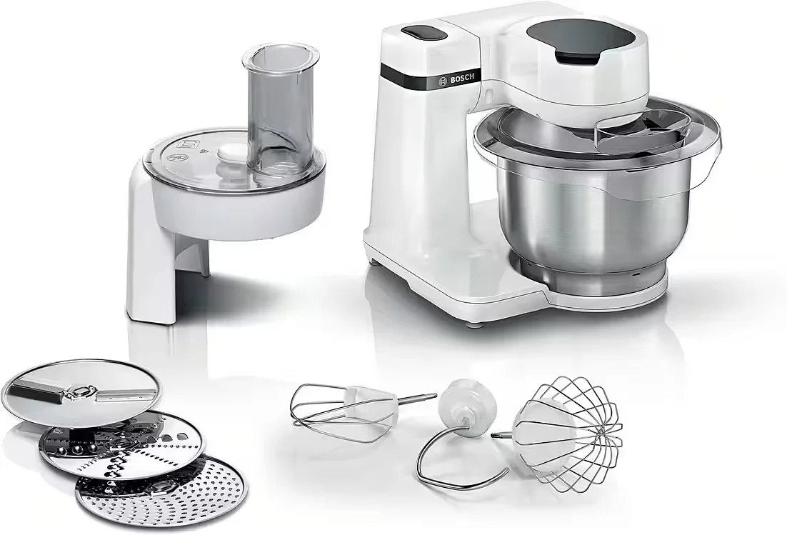 Küchenmaschine Serie 2 MUMS2EW01 mit Durchlaufschnitzler und Schüssel