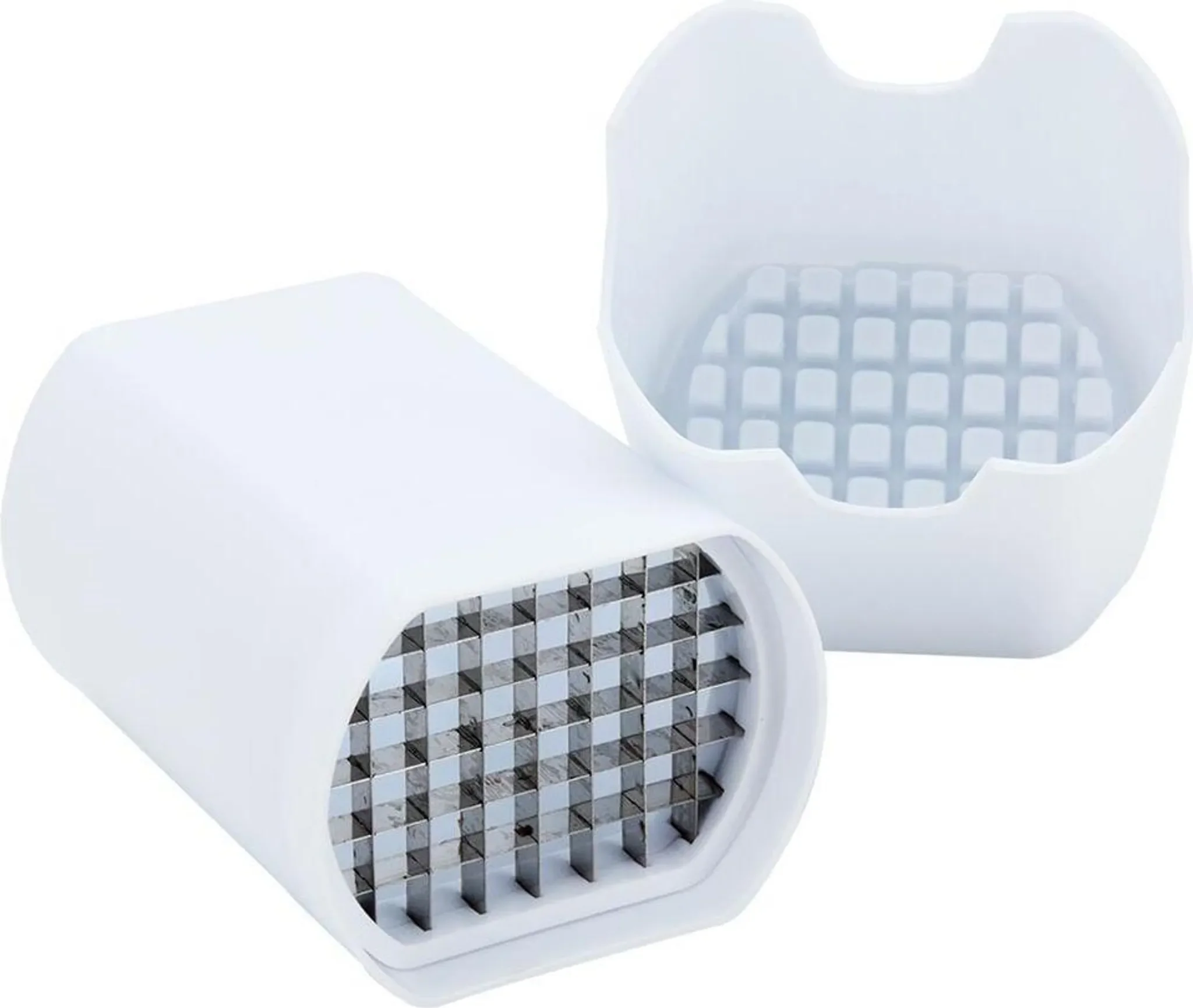 Excellent Houseware – Pommes-Frites-Schneider Kunststoff/Edelstahl, 13 cm